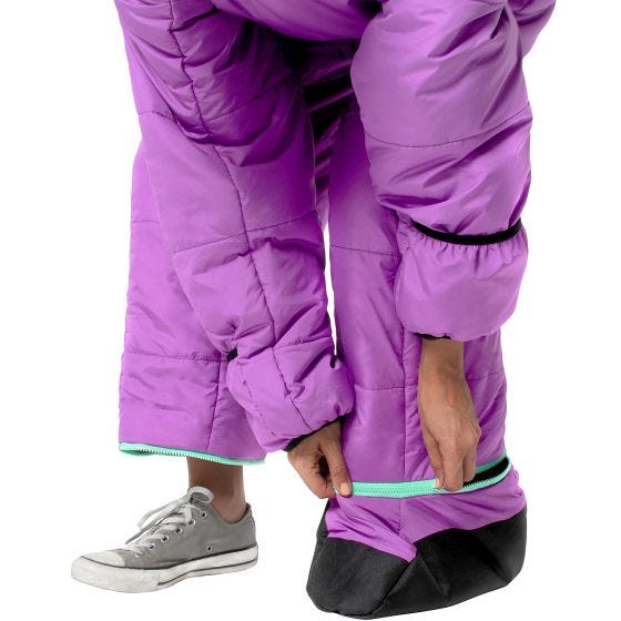 Selk'bag Combinaison sac de couchage Lite 6G - Violet Cockatoo