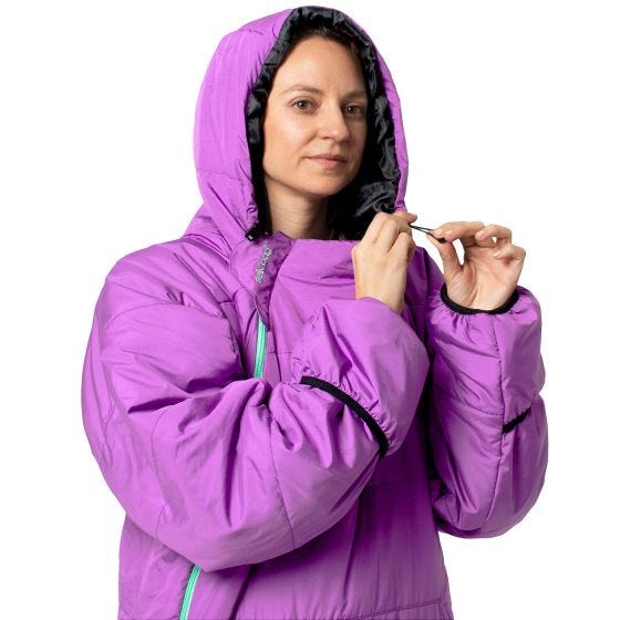 Selk'bag Combinaison sac de couchage Lite 6G - Violet Cockatoo