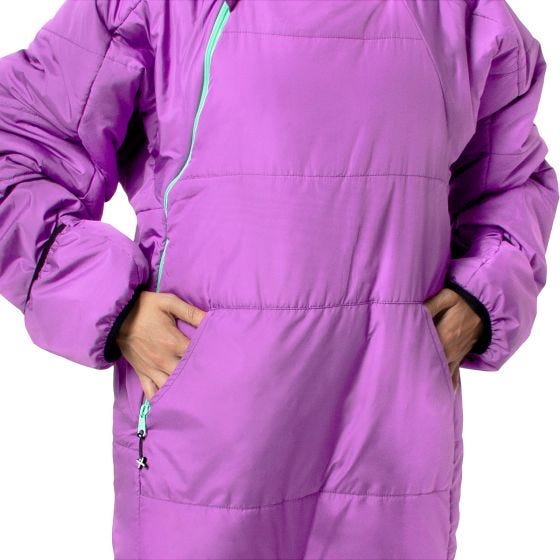 Selk'bag Combinaison sac de couchage Lite 6G - Violet Cockatoo