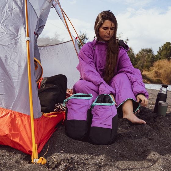 Selk'bag Combinaison sac de couchage Lite 6G - Violet Cockatoo