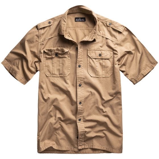 Surplus Chemise à manches courtes M65 Basic - beige