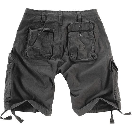 Surplus Short délavé Airborne Vintage noir