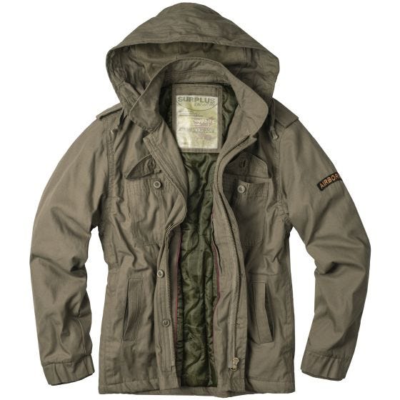Surplus Veste Airbone vert olive