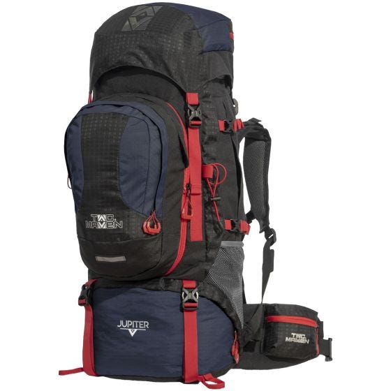 TAC MAVEN Sac à dos Jupiter Outdoor 60+10 L - Midnight Blue