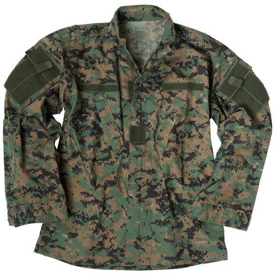 Teesar Chemise Ripstop ACU Digital Woodland