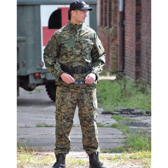 Teesar Chemise Ripstop ACU Digital Woodland