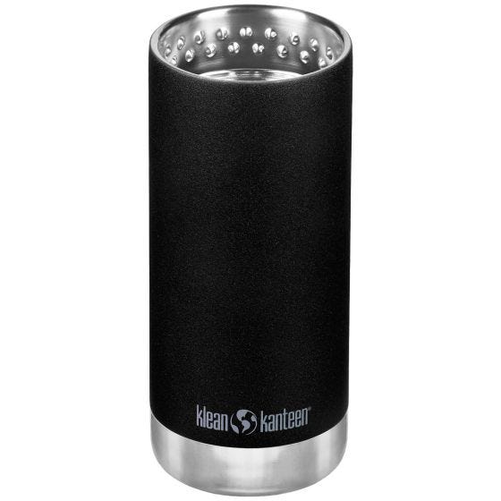 Klean Kanteen Gourde TKWide 355 ml isolante avec bouchon Café - Noir