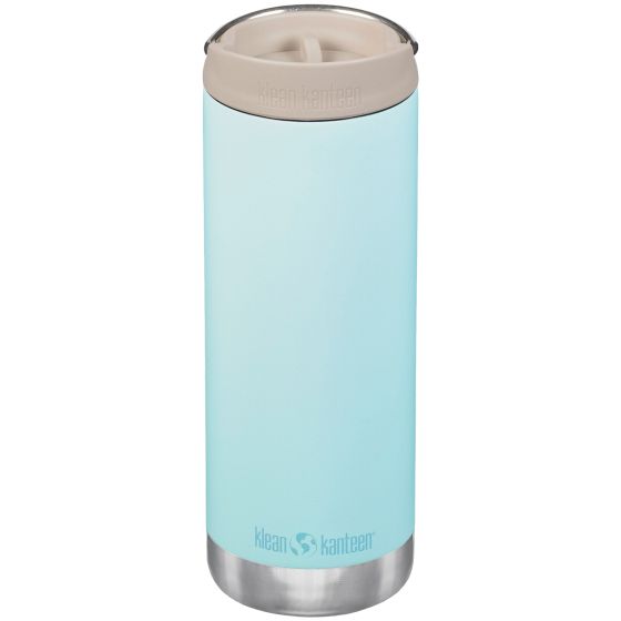 Klean Kanteen Gourde TKWide 473 ml isolante avec bouchon Café - Blue Tint