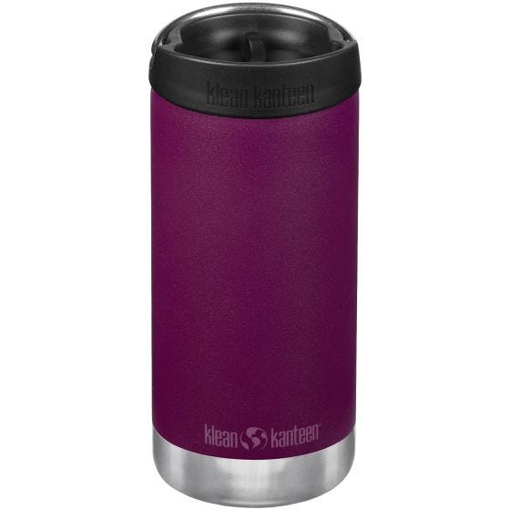 Klean Kanteen Gourde TKWide 355 ml isolante avec bouchon Café - Purple Potion