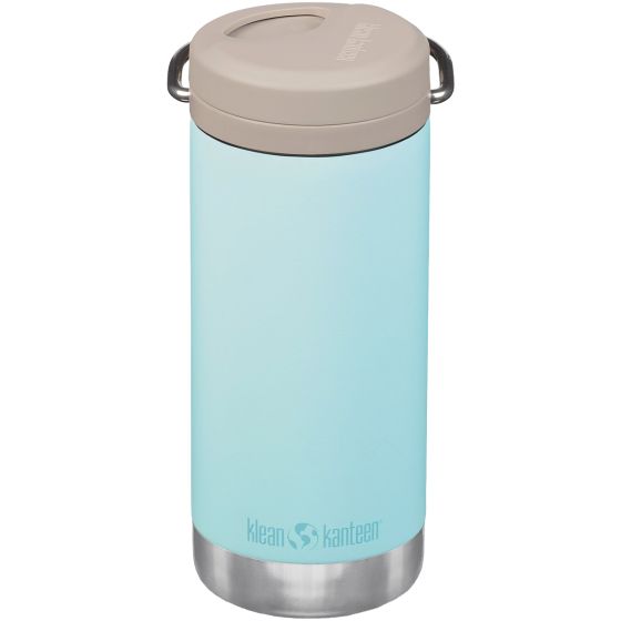 Klean Kanteen Gourde isotherme TKWide 355ml Twist Cap w/Straw - Blue Tint
