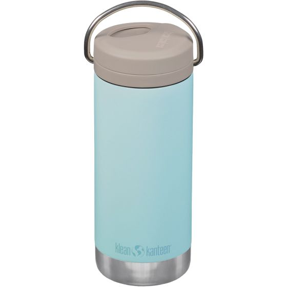 Klean Kanteen Gourde isotherme TKWide 355ml Twist Cap w/Straw - Blue Tint