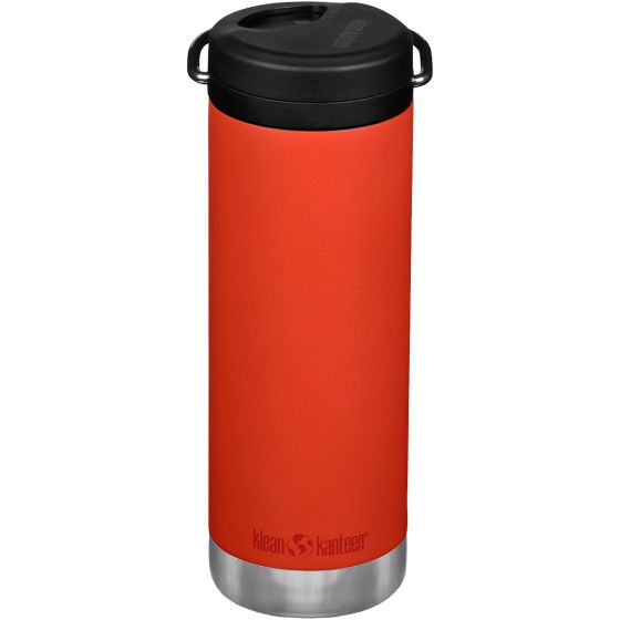 Klean Kanteen Gourde TKWide 473 ml isolante avec bouchon Twist Cap w/Straw - Tiger Lilly