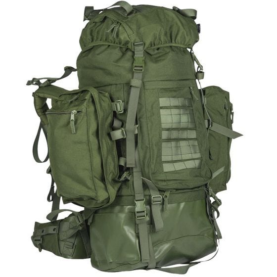 Teesar Sac à dos 100 L vert olive