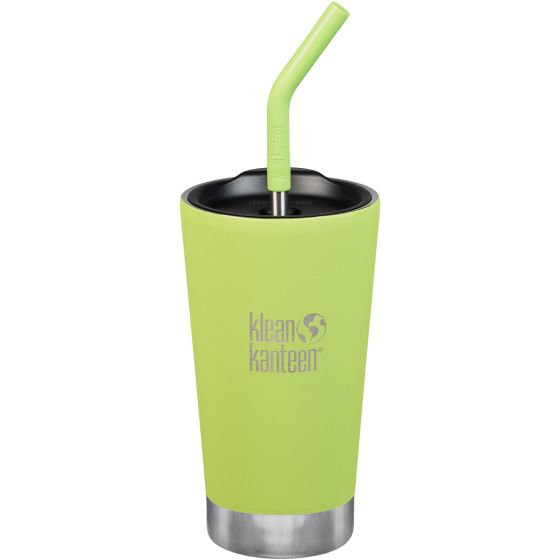 Klean Kanteen Verre Tumbler 473 ml à isolation sous vide/avec paille Juicy Pear