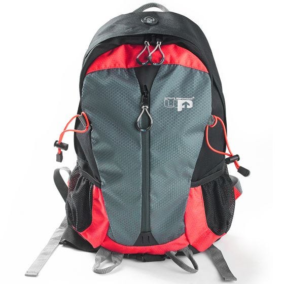 Ultimate Performance Sac à dos Peak II - Noir/Rouge