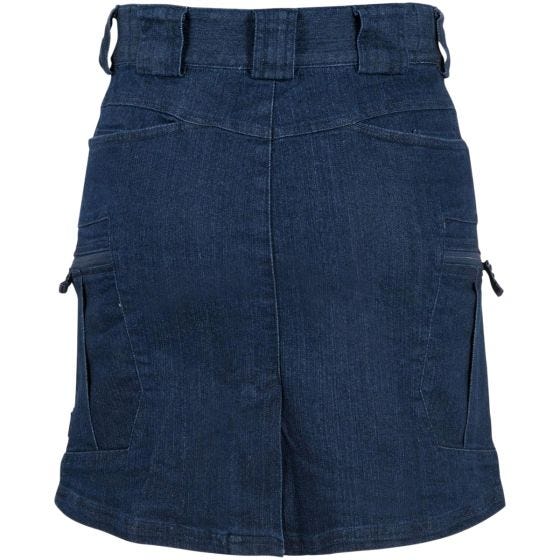 Helikon Jupe tactique pour femme Urban bleu foncé Denim Mid