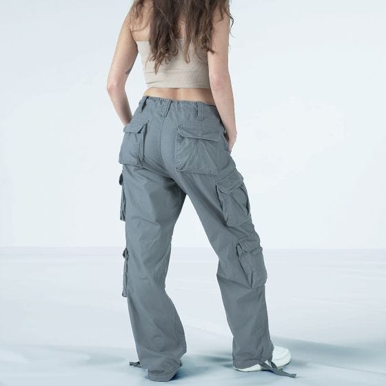 Surplus Pantalon pour femme Airborne Vintage - gris