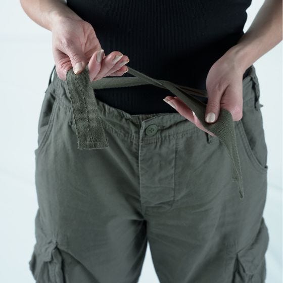 Surplus Pantalon pour femme Airborne Vintage - Olive