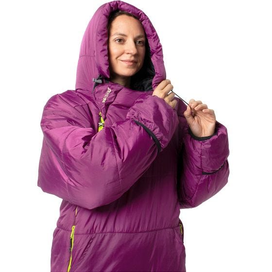 Selk'bag Combinaison sac de couchage Original 6G - Purple Evening