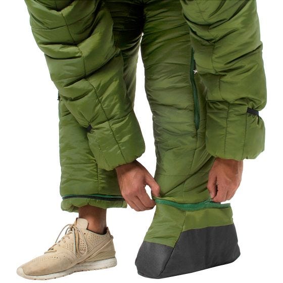 Selk'bag Combinaison sac de couchage Original 6G - Green Pasture