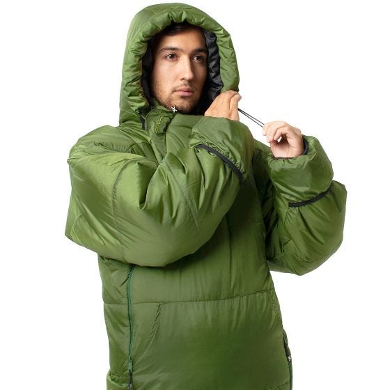 Selk'bag Combinaison sac de couchage Original 6G - Green Pasture