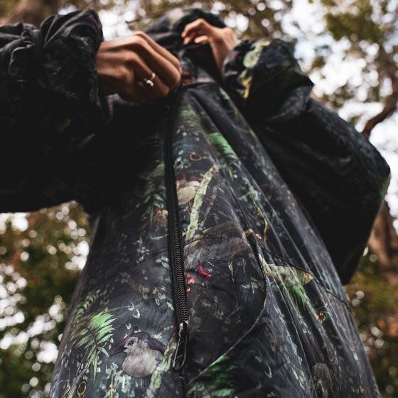 Selk'bag Combinaison sac de couchage Prints - Rainforest