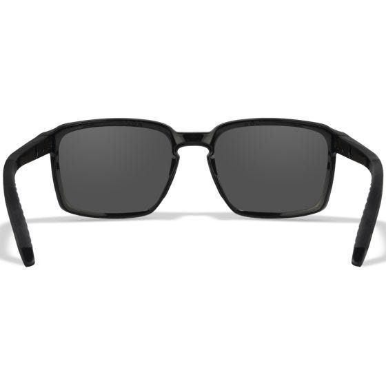 Wiley X Lunettes WX Alfa - Captivate Polarized Grey Lenses / Gloss Black Frame