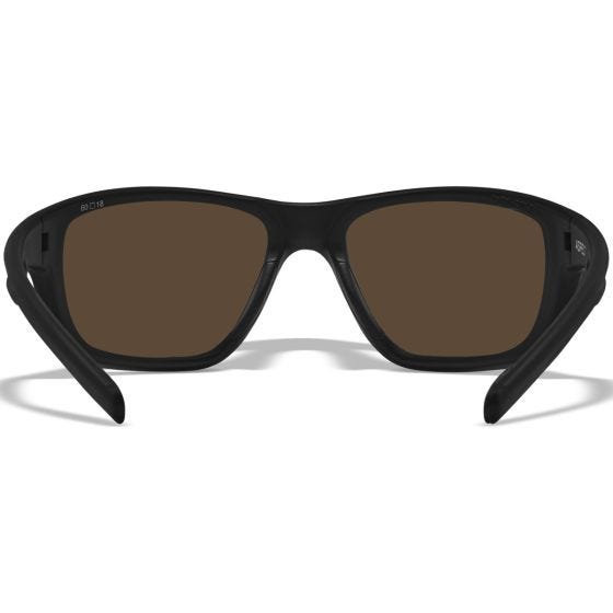 Wiley X Lunettes WX Aspect - Captivate Polarized Bronze Mirror Lens / Matte Black Frame