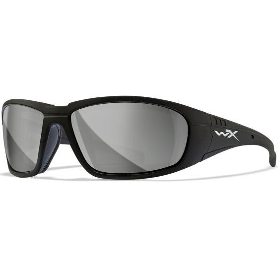 Wiley X Lunettes WX Boss - Silver Flash Lens / Matte Black Frame