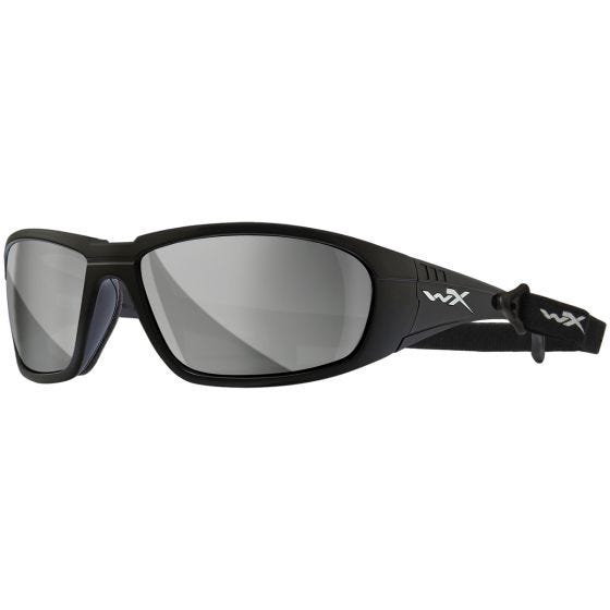 Wiley X Lunettes WX Boss - Silver Flash Lens / Matte Black Frame