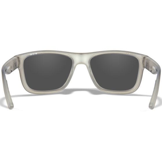 Wiley X Lunettes WX Ovation - Captivate Polarized Blue Mirror Lenses / Matte Slate Frame