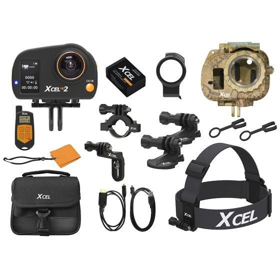 Xcel Caméra HD2 édition spéciale chasse noire