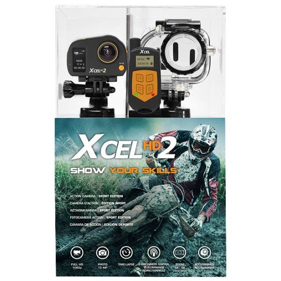 Xcel Caméra HD2 édition spéciale sport noire