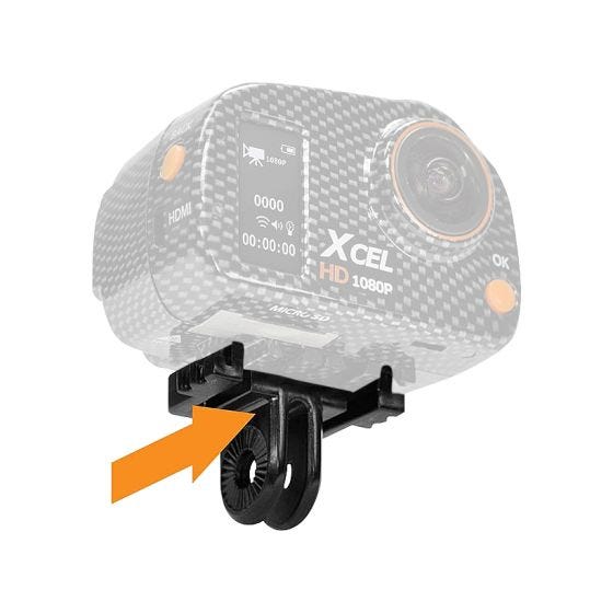 Xcel Adaptateur à faire glisser noir