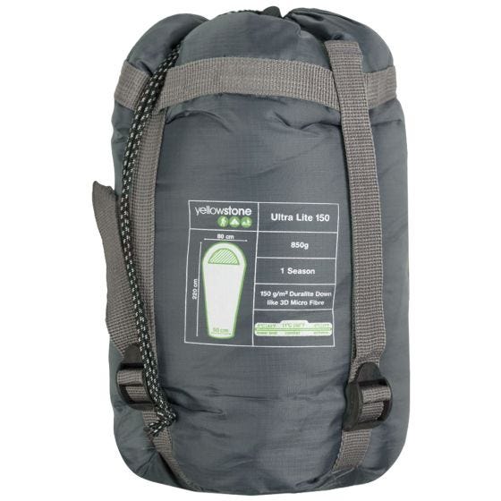 Yellowstone Sac de couchage Ultra Light 150 bleu/noir