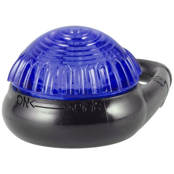 Adventure Lights Lampe clipsable Guardian Tag-It bleue