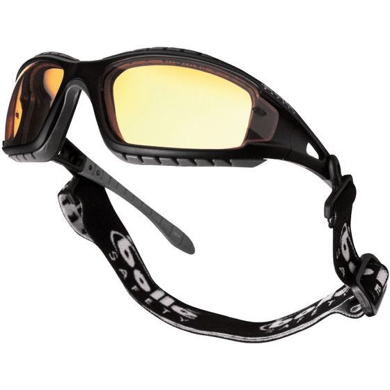 Bolle Lunettes Tracker jaunes monture noire