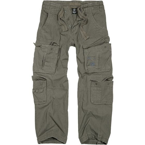 Brandit Pantalon Pure Vintage vert olive