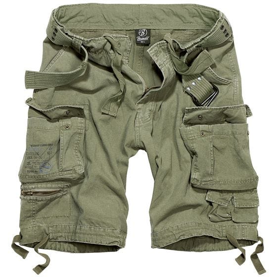 Brandit Short Savage Vintage vert olive