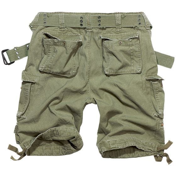 Brandit Short Savage Vintage vert olive