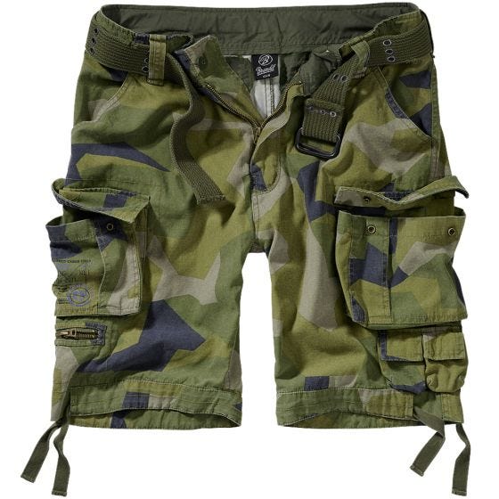 Brandit Short Savage Vintage Swedish M90 Camo