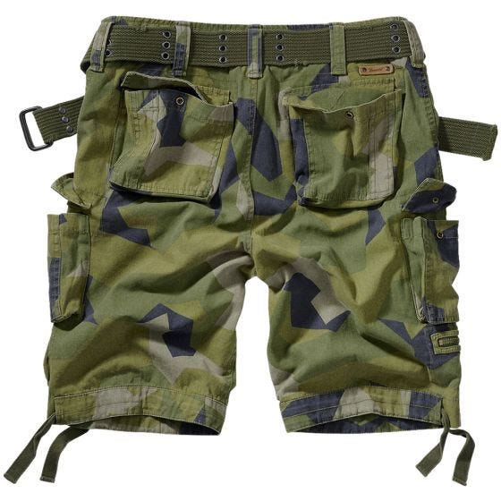 Brandit Short Savage Vintage Swedish M90 Camo