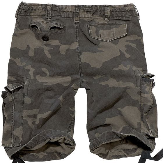 Brandit Short Vintage Classic Dark Camo
