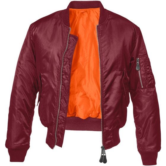 Brandit Veste MA1 bordeaux