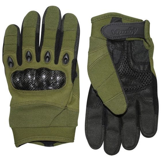 Viper Gants Tactical Elite verts