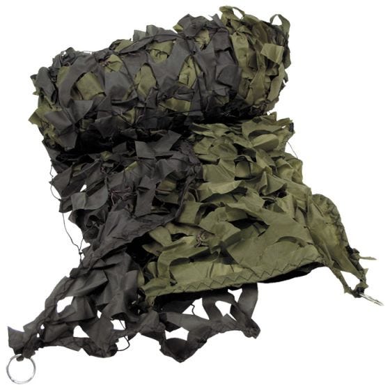 MFH Filet de camouflage 3 x 6 m vert olive