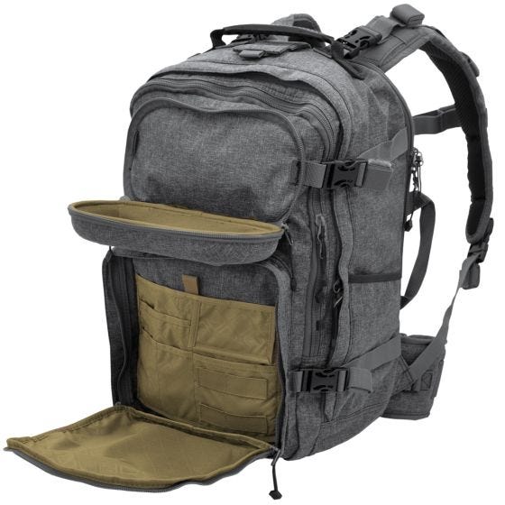 Civilian Lab Sac à dos Grayman Patrol thermoformé gris