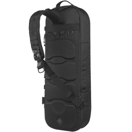 Civilian Lab Sac à dos monobretelle/rembourré pour fusil Grayman Smuggler noir