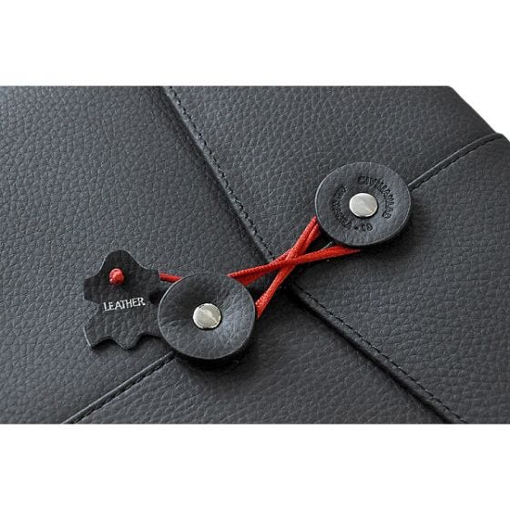 Civilian Housse en cuir pour iPad PadManila noire