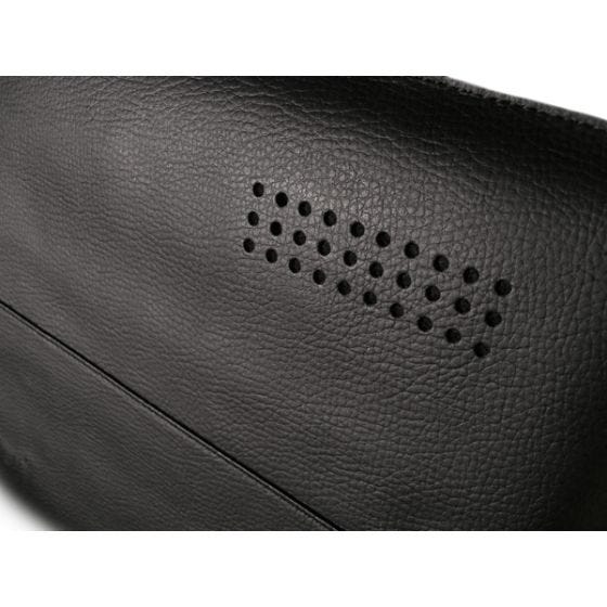 Civilian Housse d'ordinateur en cuir pour MacBook Pro 15" Pro Manila-15 noire